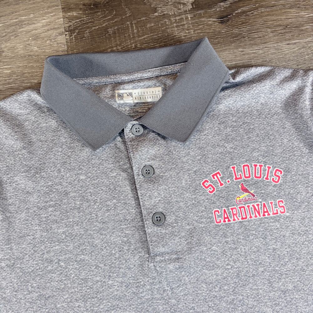 St. Louis‎ Cardinals Genuine Merchandise Men's Polo Size Large